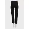 Чорні джинси slim fit