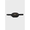 Сумка Black Matelassé Leather GG Marmont