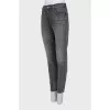 Сірі джинси skinny fit