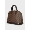 Сумка Alma Damier Ebene Canvas