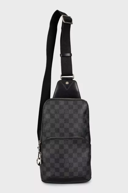 Чоловіча сумка Avenue Slingbag Damier Graphite Canvas