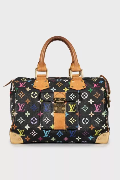 Сумка Black Monogram Multicolor Speedy 30