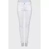 Белые джинсы skinny fit