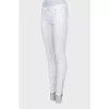 Белые джинсы skinny fit