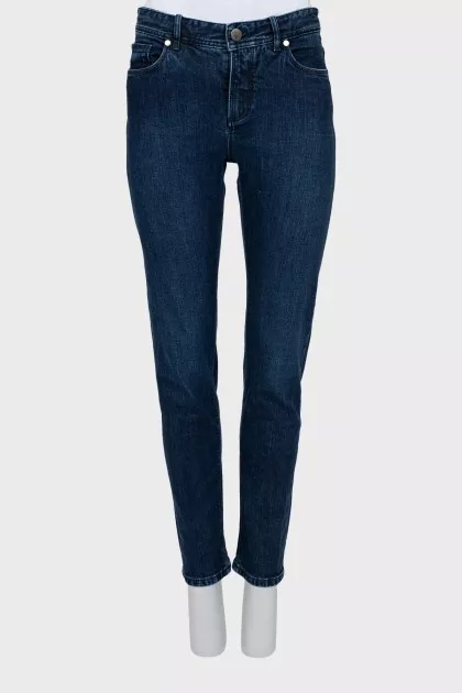 Джинси skinny fit на високій посадці