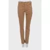 Вельветові джинси slim fit
