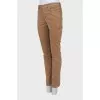 Вельветові джинси slim fit