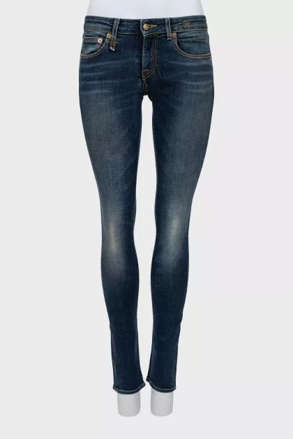 Джинси skinny fit на низькій посадці