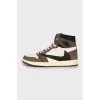 Чоловічі кросівки Air Jordan 1 by Nike x Travis Scott