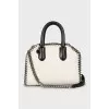 Сумка Falabella Mini Crocodile-Embossed Box