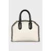 Сумка Falabella Mini Crocodile-Embossed Box