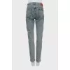 Джинси slim fit на високій посадці