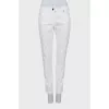 Джинси slim fit в анімалістичний принт