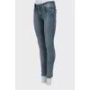 Блакитні джинси skinny fit