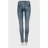 Блакитні джинси skinny fit