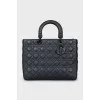 Чорна сумка Lady Dior