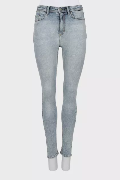 Джинси skinny fit на високій посадці