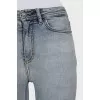 Джинси skinny fit на високій посадці
