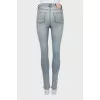 Джинси skinny fit на високій посадці