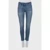 Джинсы на средней посадке slim fit