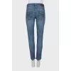 Джинсы на средней посадке slim fit