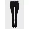 Джинсы skinny fit черного цвета