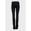 Джинсы skinny fit черного цвета