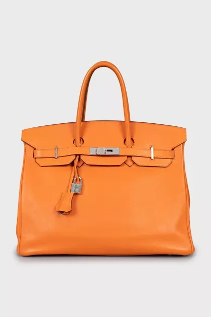 Кожаная сумка Birkin 35