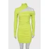 Платье с драпировкой by Mugler x H&M