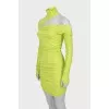 Платье с драпировкой by Mugler x H&M