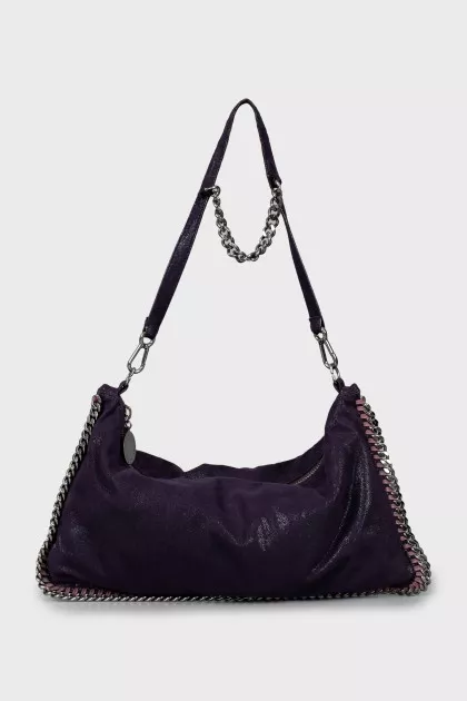 Замшевая сумка Falabella