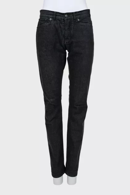 Чорні джинси straight fit