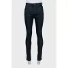 Чоловічі темно-сині джинси slim fit
