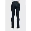 Чоловічі темно-сині джинси slim fit