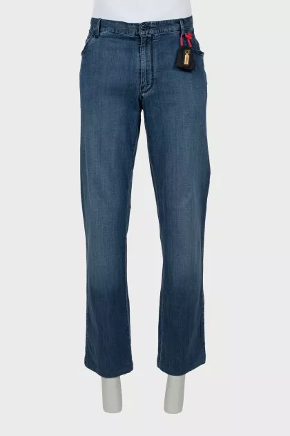 Чоловічі сині джинси regular fit