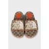 Шльопанці by The North Face x Gucci
