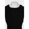 Fitted short sleeve mini dress