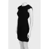 Fitted short sleeve mini dress