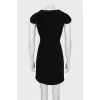 Fitted short sleeve mini dress
