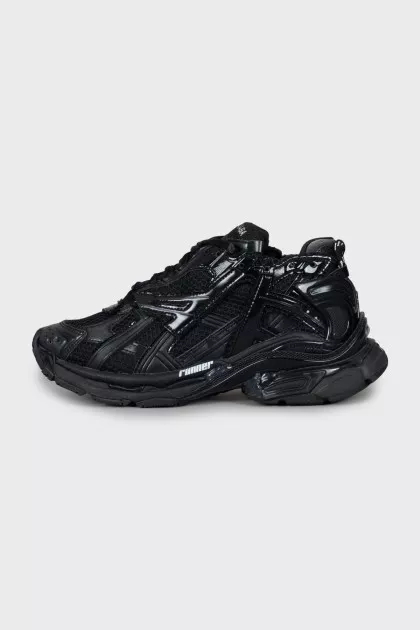Чорні кросівки Runner
