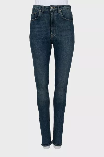 Джинси skinny fit на середній талії