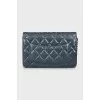 Шкіряна міні-сумка Wallet on Chain