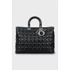 Чорна сумка Lady Dior