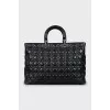 Чорна сумка Lady Dior