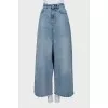 Джинси baggy fit з необробленим краєм