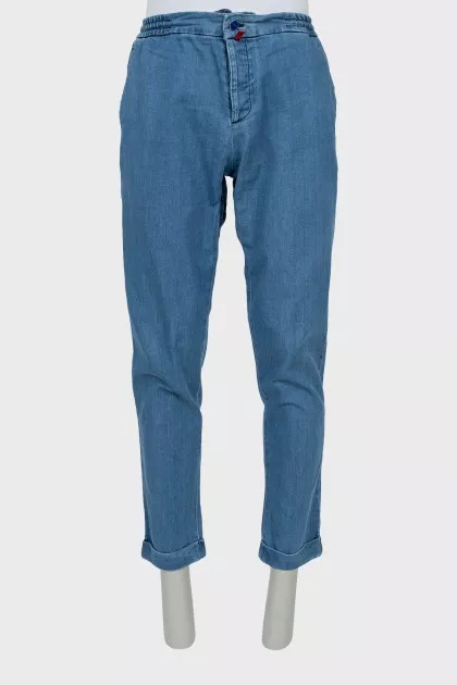 Чоловічі джинси regular fit на гудзиках