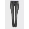 Сірі джинси skinny fit з биркою