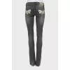 Сірі джинси skinny fit з биркою