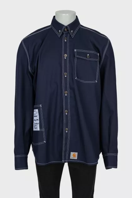 Мужская рубашка by Vetements x Carhartt 