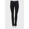Джинси slim fit чорного кольору